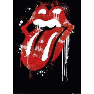 The Rolling Stones Graffiti Lips plakát vícebarevný