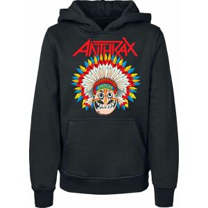 Anthrax Kids - War Dance detská mikina s kapucí černá