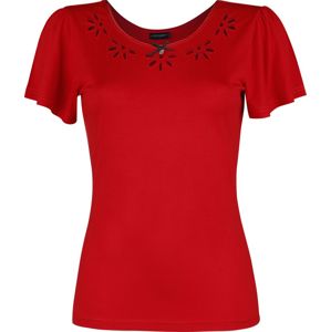 Vive Maria Tričko Midsummer Flower Dámské tričko červená