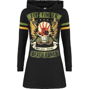 Five Finger Death Punch Punchagram Šaty s kapucí černá