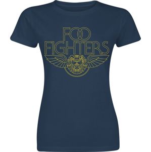 Foo Fighters Tiger Wings Dámské tričko námořnická modrá