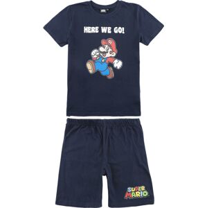 Super Mario Kids - Here We Go! Dětská pyžama modrá