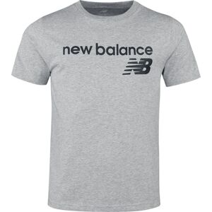 New Balance Tričko NB CLASSIC CORE LOGO Tričko šedá