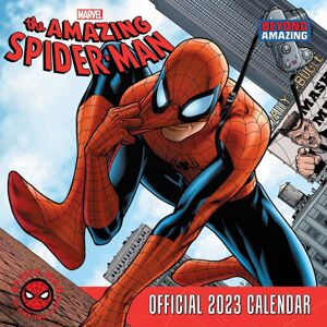 Spider-Man Wandkalender 2023 Nástenný kalendář vícebarevný