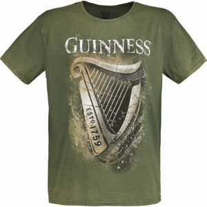 Guinness Gold Harp Tričko zelená