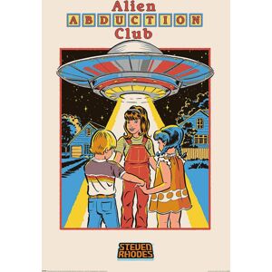 Steven Rhodes Alien Abduction Club plakát vícebarevný