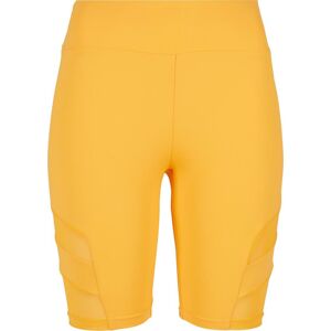 Urban Classics Dámské AOP cyklošortky Dámské šortky žlutá