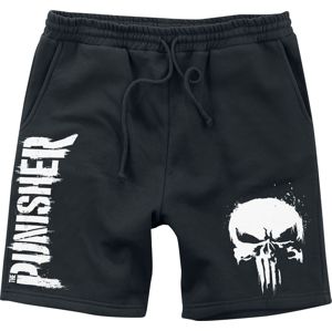 The Punisher Skull - Spray Kraťasy černá