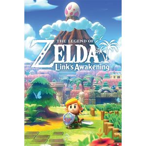 The Legend Of Zelda Links Awakening plakát vícebarevný