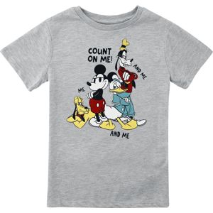 Mickey & Minnie Mouse Count On Me! Me And Me And Me detské tricko prošedivelá