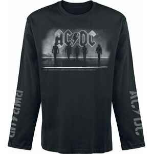 AC/DC PWR UP Band Tričko s dlouhým rukávem černá