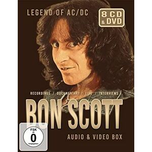 Bon Scott Audio & Video Box 4-CD & 4-DVD standard