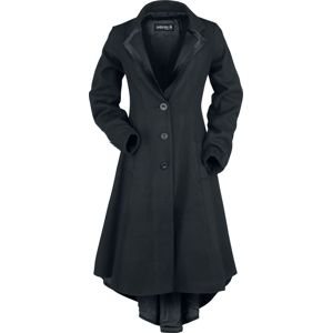Gothicana by EMP Malphas Dívcí kabát černá