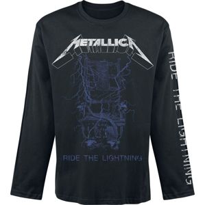 Metallica Fade Tričko s dlouhým rukávem černá