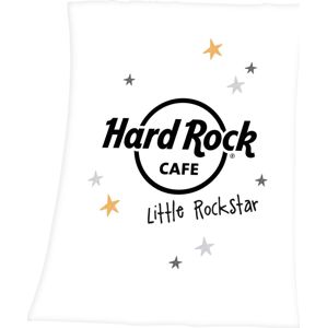 Hard Rock Cafe Little Rockstar Flísová deka bílá/cerná