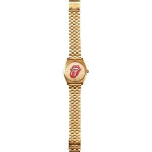 Nixon The Rolling Stones - Time Teller Náramkové hodinky zlatá