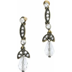 Lovett & Co. Lula Crystal Drop Earrings sada náušnic zlatá
