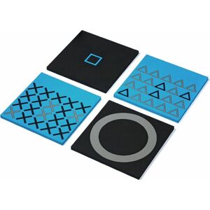 Playstation Core Coaster Pack Podtácek cerná/modrá
