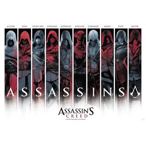 Assassin's Creed Assassins plakát vícebarevný