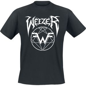 Weezer Metal Logo tricko černá
