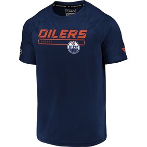 NHL Edmonton Oilers tricko námořnická modrá