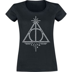 Harry Potter Deathly Hallows Dámské tričko černá
