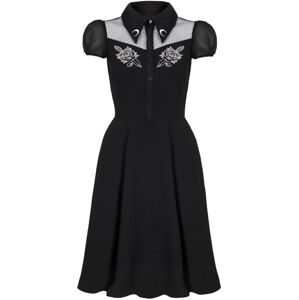 Hell Bunny Roesia Dress Šaty černá