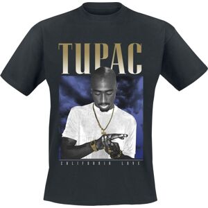 Tupac Shakur California Love Clouds Tričko černá