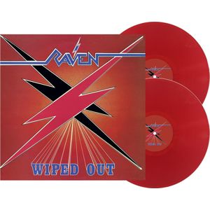Raven Wiped out 2-LP červená