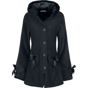 Poizen Industries Kabát Alison Dívcí kabát černá
