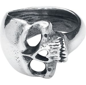 Alchemy Gothic Prsten New Skull Prsten stríbrná