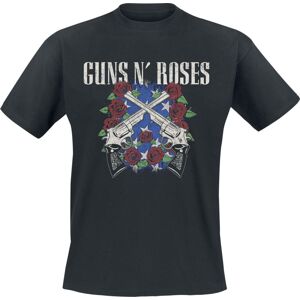 Guns N' Roses Pistol Wreath Tričko černá