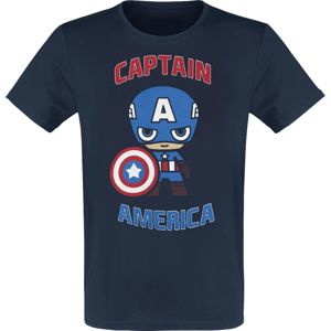 Captain America Pose detské tricko námořnická modrá