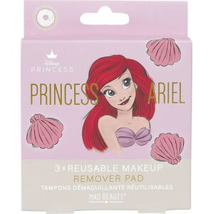 Ariel - Malá mořská víla Mad Beauty - wiederverwendbare Abschminkpads Make-up bílá/ružová