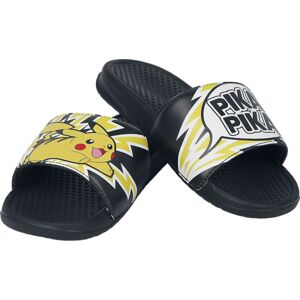 Pokémon Pikachu - Pika, Pika! sandály černá