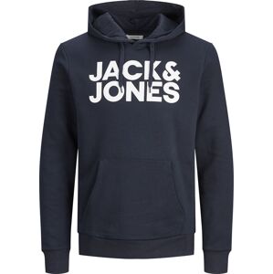 Jack & Jones Corp Logo detská mikina s kapucí námořnická modrá