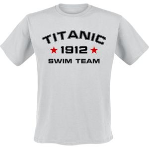 Titanic Swim Team Tričko šedý vres