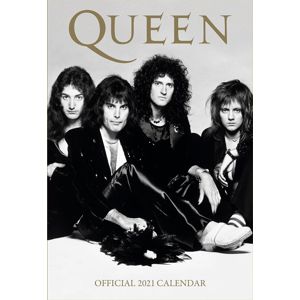 Queen Wandkalender 2021 Nástenný kalendár vícebarevný