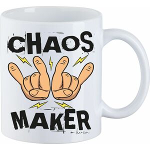 Chaos Maker Hrnek bílá