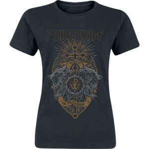 Powerwolf Crest Wolves Dámské tričko černá