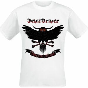 DevilDriver Pray For Villains Tričko bílá