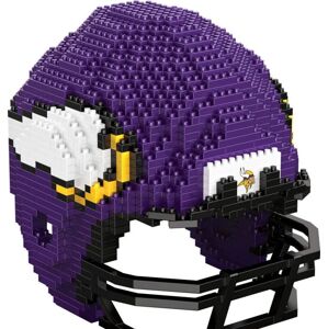 NFL Minnesota Vikings - 3D BRXLZ - Replika Helm Hracky vícebarevný