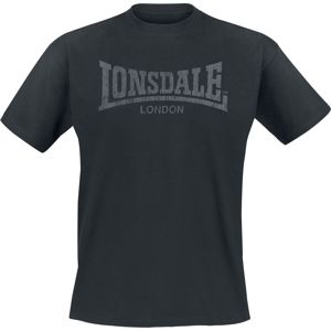 Lonsdale London Logo Kai tricko černá
