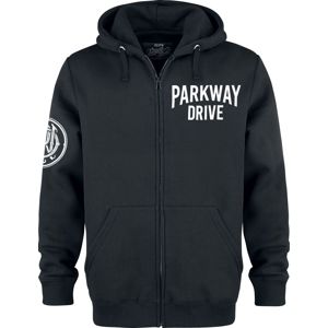 Parkway Drive None Survive Mikina s kapucí na zip černá
