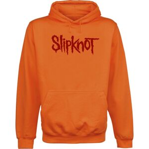 Slipknot Shattered Logo Mikina s kapucí oranžová