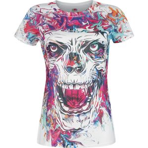 Color Skull Dámské tričko vícebarevný