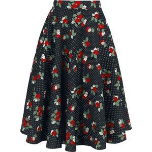 Hell Bunny Apple Blossom 50's Skirt sukne vícebarevný
