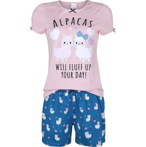 Amufun Alpacasso - Fluff Up Your Day! pyžama vícebarevný