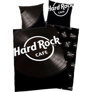 Hard Rock Cafe Schallplatte Ložní prádlo černá