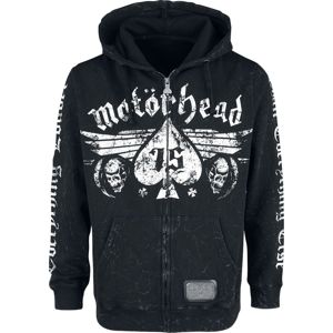 Motörhead EMP Signature Collection Mikina s kapucí na zip antracitová